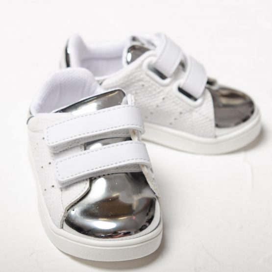 Pantofi sport de fete Pappix ♥ Silver
