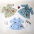 Rochiță de fete cu floricele brodate Guvenir (2-5 ani)
