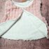 Costum de fetițe cu vestă roz de blăniță Cool Cat Deco