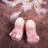 Șosete pentru bebeluși cu floricele (set de 3 perechi)