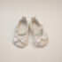 Pantofiori ivoire cu fundiță pentru bebeluși