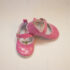 Pantofiori roz din lac pentru bebeluși