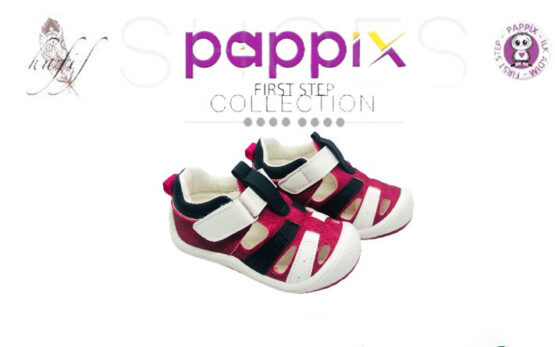 Sandale din piele ecologică pentru fetițe Pappix